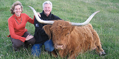 Han and Bill with Monty